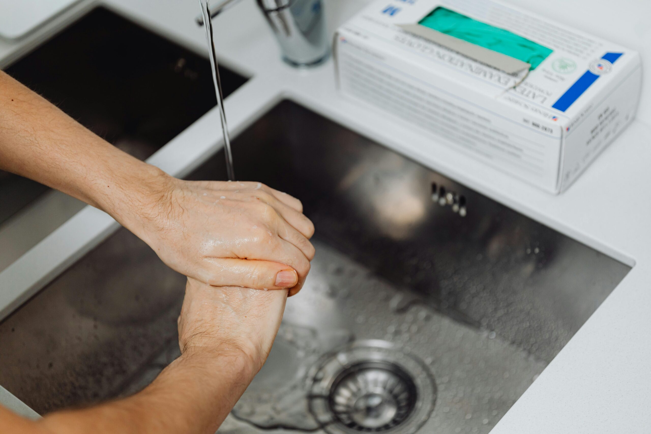 hand washing